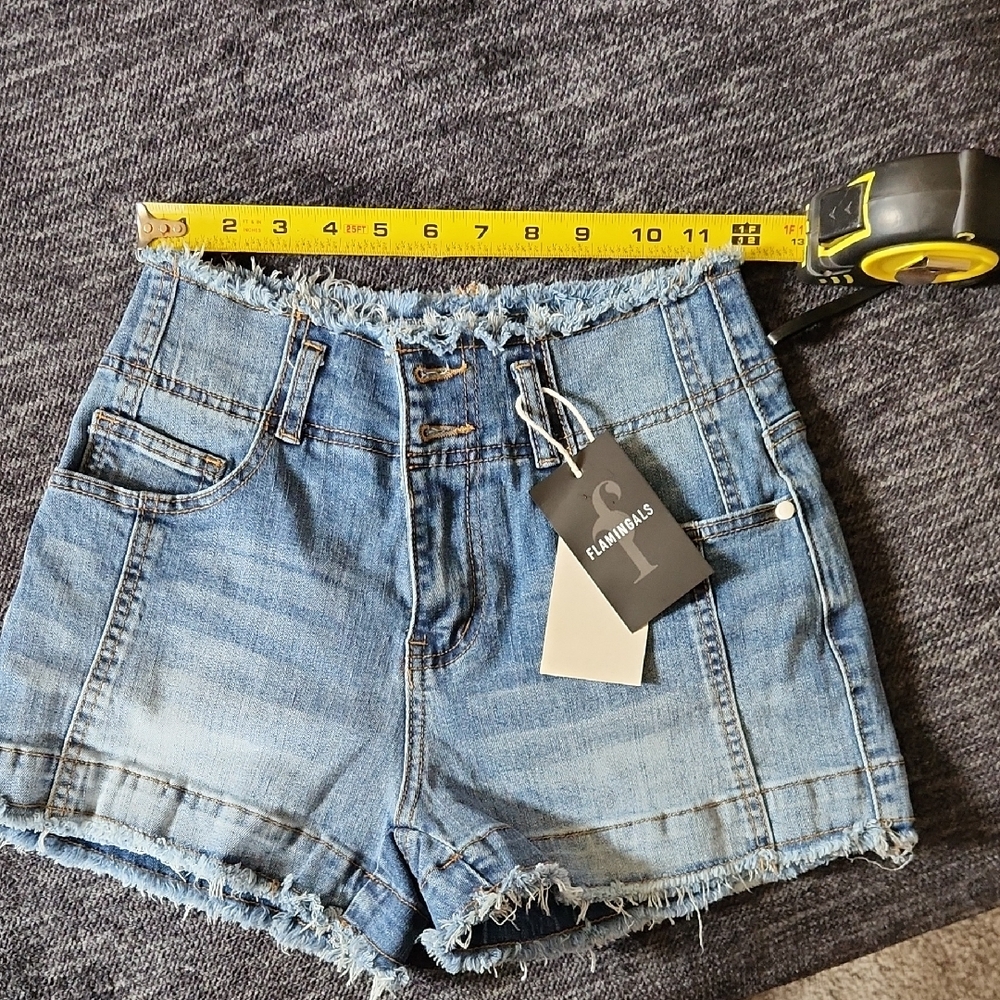 Blue Denim Women's Shorts